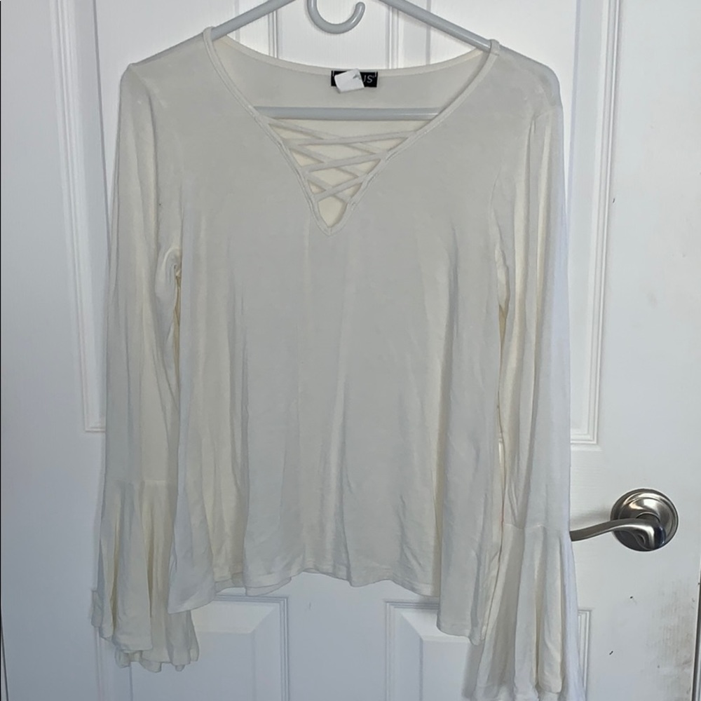 White long sleeve shirt